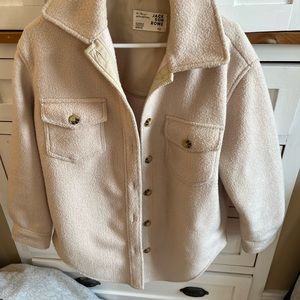 Jackson Rowe shacket in medium